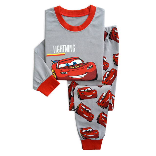 New Spider-Man cartoon children's long-sleeved pajamas children's champion home wear boys' underwear two-piece suit pajamas