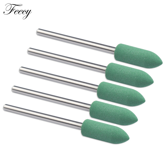 Rubber Silicone Milling Cutter for Manicure Stones Nail Drill Bit Machine Manicure Accessories Nail Buffer Polisher Grinder Tool