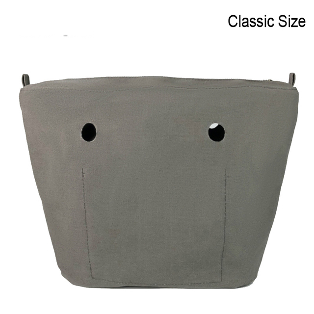 Water Resistant Interior Liner with Zipper Pocket, New Classic Waterproof Accessory for Obag O Bag, Silicone Accessory