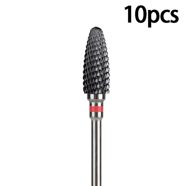 Nail Bits Ceramic Nail Drill Bit Pedicure Drill Milling Cutter For Manicure Machine Pedicure Caps Ceramic Drill Nail Polish Tools