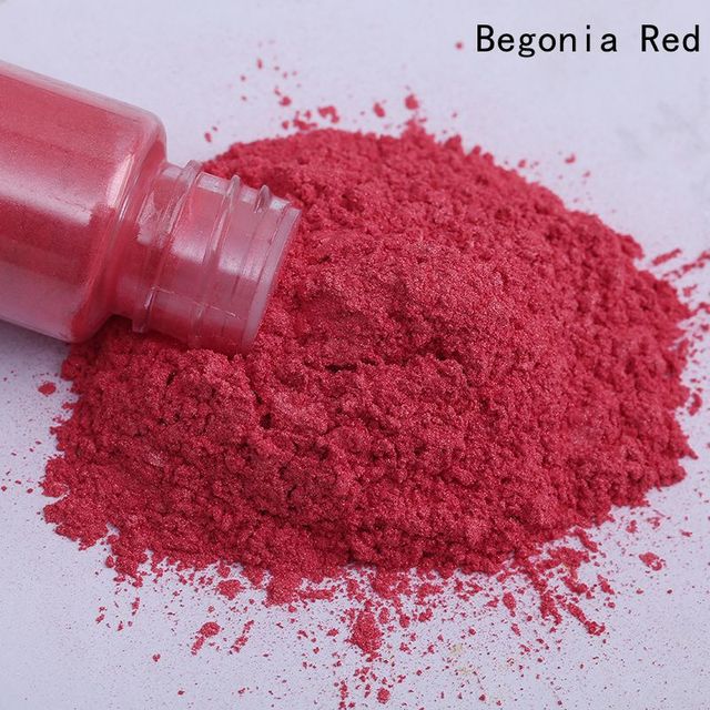 Colorful pearl mica pigment powder for nails glitter art, soap making epoxy resin eyeshadow lipstick car paint