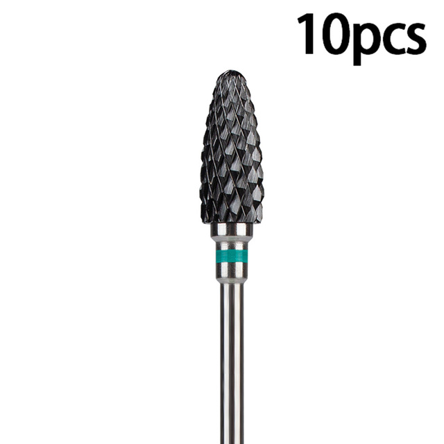 Nail Bits Ceramic Nail Drill Bit Pedicure Drill Milling Cutter For Manicure Machine Pedicure Caps Ceramic Drill Nail Polish Tools