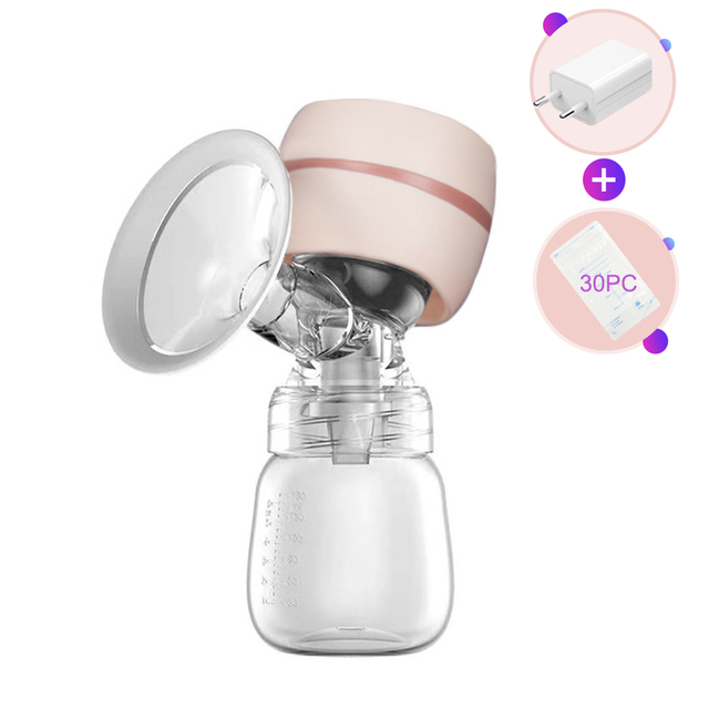 Portable Electronic Breast Pump USB Rechargeable Silent Portable Milk Extractor Automatic Milker Convenience Breastfeeding BPA Free