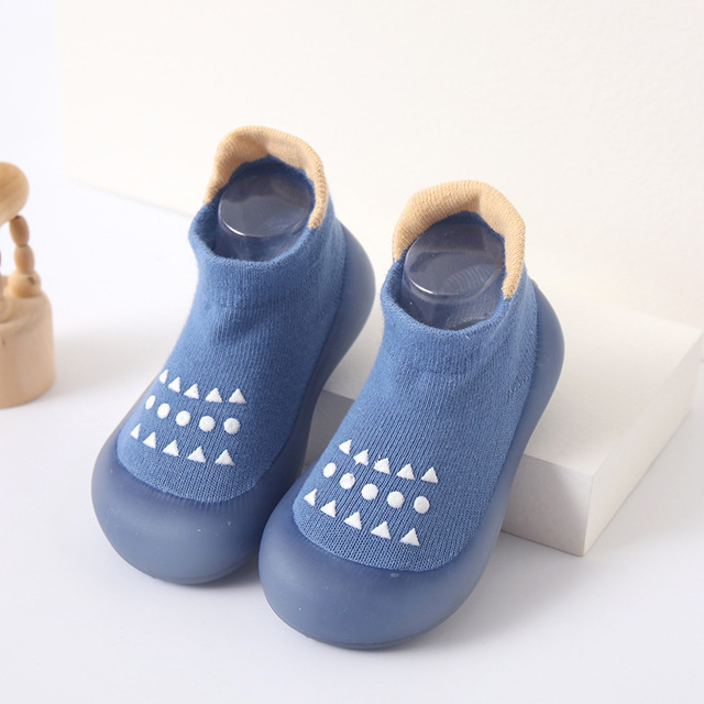 Newborn Baby Socks Shoes Boy Girl Dinosaur Baby First Walkers BeBe Cotton Comfort Soft Anti-Slip Prewalker Crib Infant Shoes