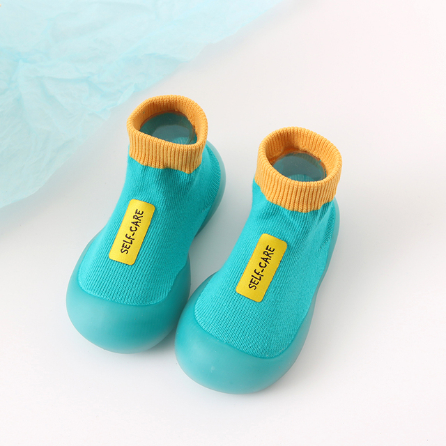 Cute Baby Anti-Slip Frist Walkers Cartoon Newborn Baby Girls Boys Anti-Slip Socks Slippers Boots Shoes Suitable for Baby Toddler