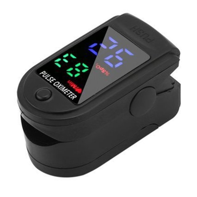 Medical Finger Cip Oximeter Pulse Oximeter Digital Tube Four Colors OLED Screen Heart Rate Monitor Blood Oxygen Saturation Meter