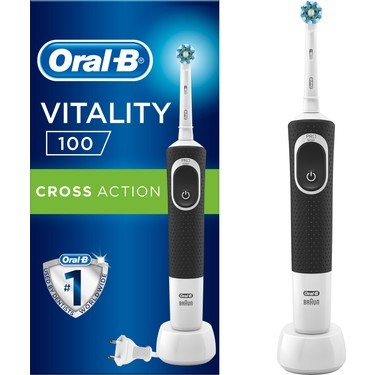 Original Oral-B Vitality 100 Rechargeable Electric Rotating Toothbrush 3in1 Charging Station Handle Ultrathin Brush Head