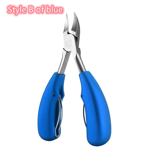 Toe Nail Clippers Nail Correction Thick Ingrown Toenails Nippers Cutters Dead Skin Dirt Remover Pedicure Care Tool 2021