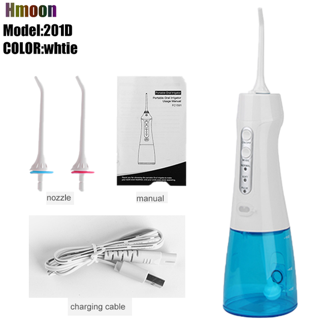 Oral Water Flosser Dental Water Flosser USB Contacts Dental Hygiene Nquipment Nightgar Portable Waterproof Dental Hygiene