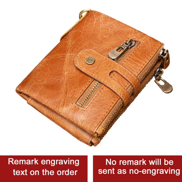 Smart Wallet GPS Record Bluetooth Free Shipping Engraving Gift Coin Purse Chain Genuine Leather Card Holders Men Zipper Clutch