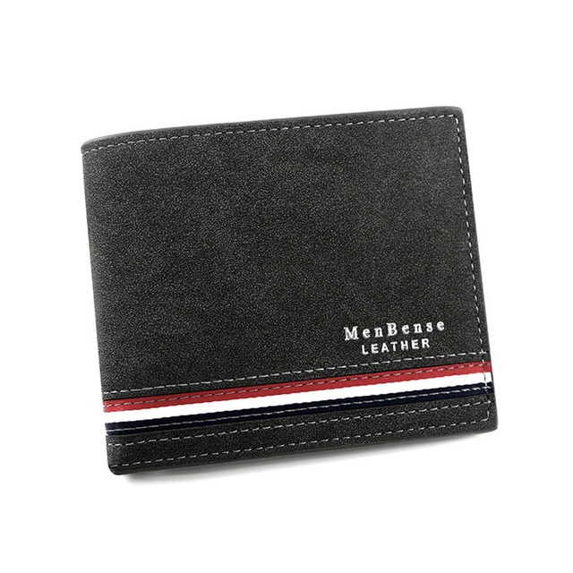 Luxury Fashion Men Leather Wallet Slim Coin Purse Business Foldable Wallet Man Card Holder Pocket Clutch Male Bags Tote Bag