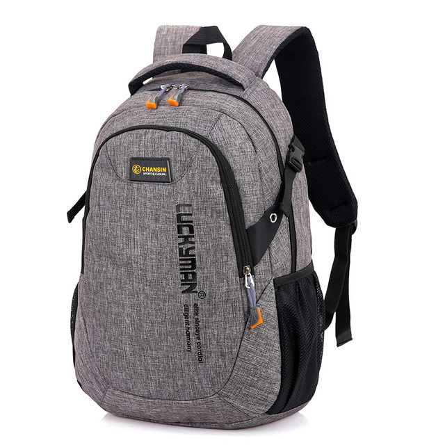 2021 New Fashion Men's Backpack Male Bag Polyester Laptop Backpack Computer Bags High School Student College Students Male Bag