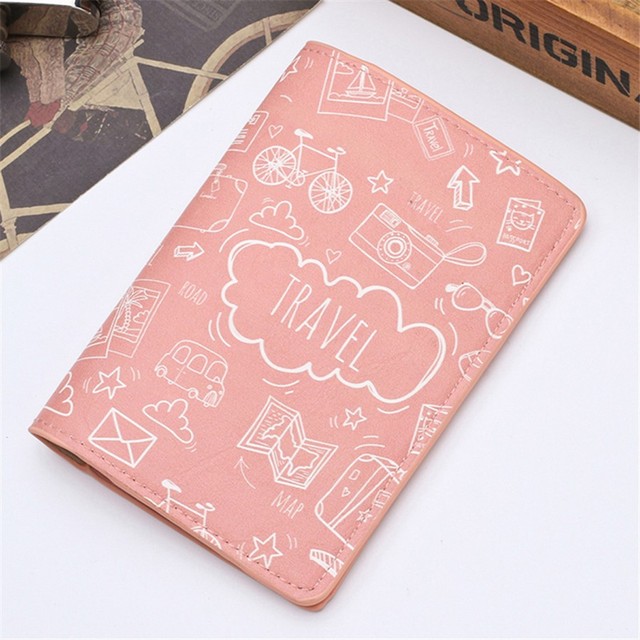 Zoukane New Passport Cover Card Bag Case Women Men Travel Credit Card Holder Travel ID and Document Passport Holder CH02A