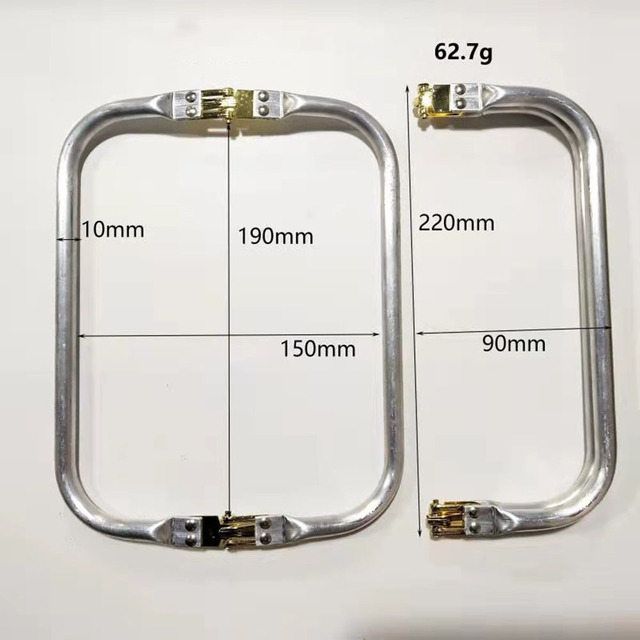 5pcs 13cm 19cm 16cm 20cm 22cm 24cm 25cm 30cm Doctor Metal Purse Frame Handle Frame for Handbag DIY Sewing 0128