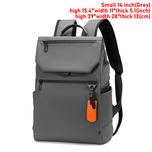 Men City Simplicity Business Casual Laptop Backpack For 14 Inch Fashion Light Sport School Bag Waterproof Dropshipping