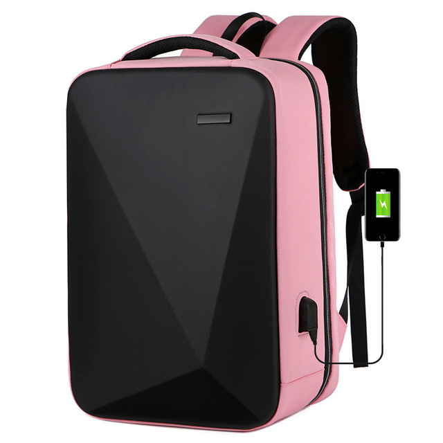 Crossten Laptop Backpack Anti-theft Lock 15.6 inch Laptop Backpack USB Charging Multifunctional Waterproof Business School Bag