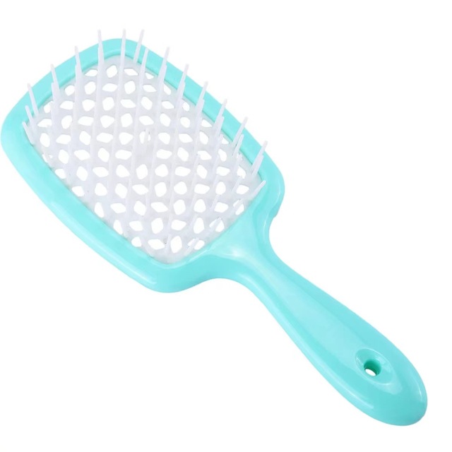 Hair Tangle Comb Detangling Hair Brush Large Plate Massage Combs Hollow Out Hair Brushes Barber Comb Salon Hair Styling Tools