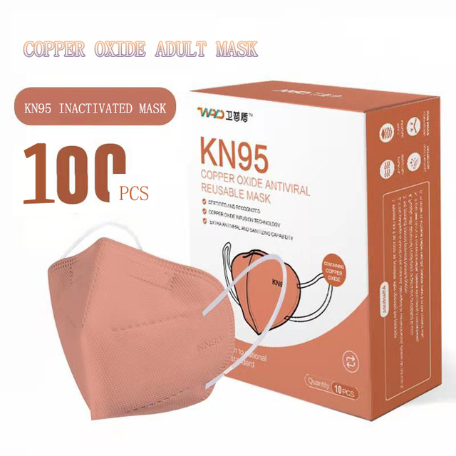 10/20pcs FFp2 Masks Reuse Copper Oxide Ion Kn95 Dust Inactivated Five Layer Fashion Protection Adult Face Mascarillas