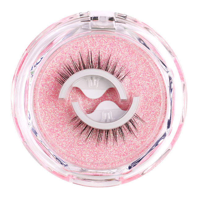 3D False Eyelashes Reusable Self-adhesive Fake Eye Lashes Glue Free Easy to Wear Natural Eyelashes Extension Makeup Tool