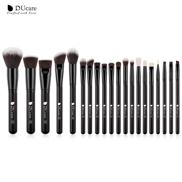 DUcare Makeup Brushes Set 8- 27pcs Powder Foundation Eyeshadow Synthetic Goat Hair Cosmetics Make Up Brush pinceaux de maquillage