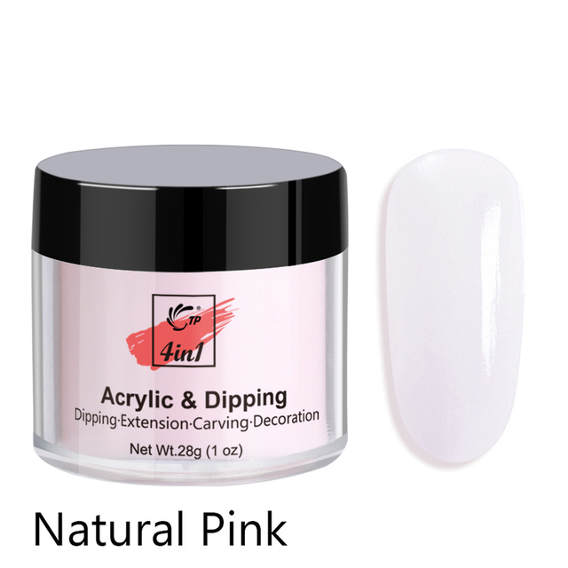 TP - Long Lasting Nail Dipping Powder, 28g, Acrylic, Without Lamp, Manicure System, Natural Drying