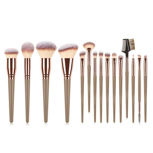 Loebig Beauty Makeup Brushes Cosmetic Brush Set Powder Foundation Blush Highlighting Eye Shadow Eyebrow Eye Lashes Make Up Tools