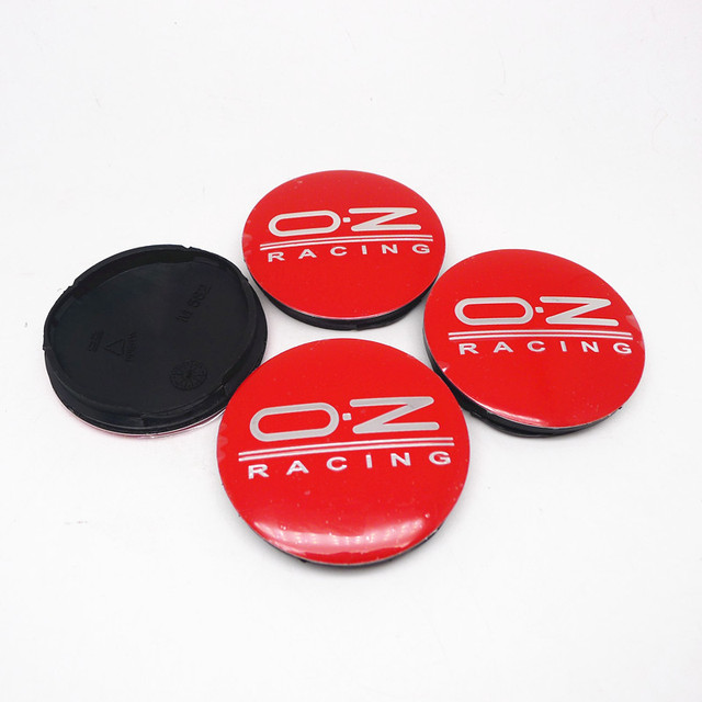 4pcs 9 color OZ Racing M582 wheel center cap hubs 55mm rims cover logo hub badge dustproof