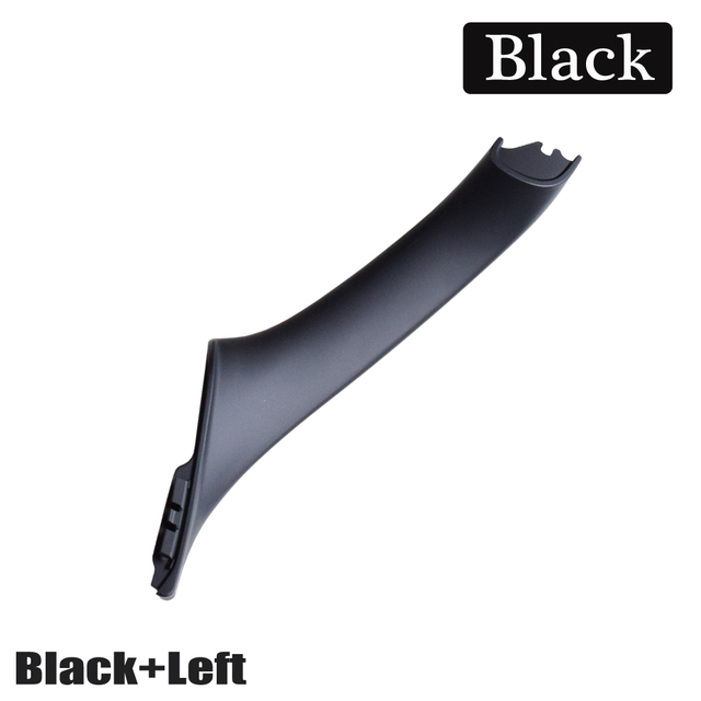 1pc For BMW 5 Series F10 F11 Beige Black Car Left Right Inside Interior Handle Panel Inner Door Pull Trim Cover