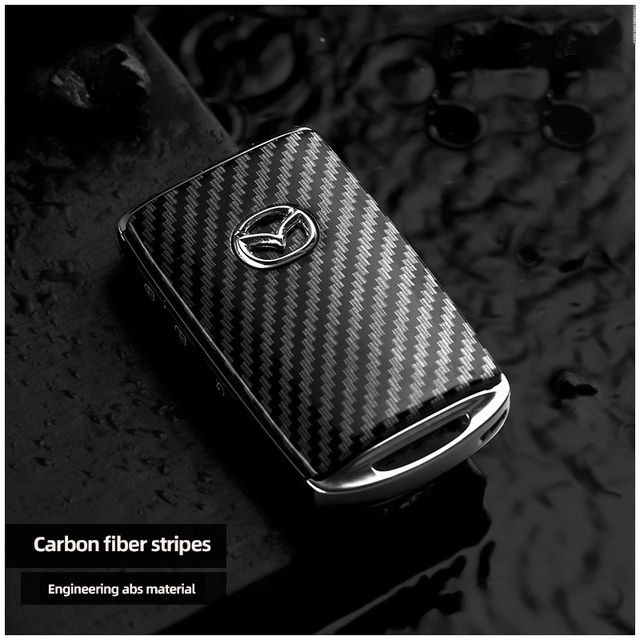 Mazda 3 CX30 CX5 CX82019 2020 2021 car applique-alloy key protection key cover shell keychain ring protective car accessories