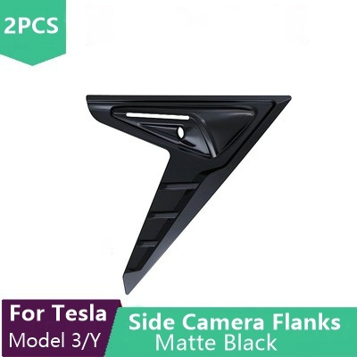 Tesla Model 3 Model Y 2022 Camera Wings Car Side Wing Panel Cover Spoiler Dust Cover Decoration Accessories Modification