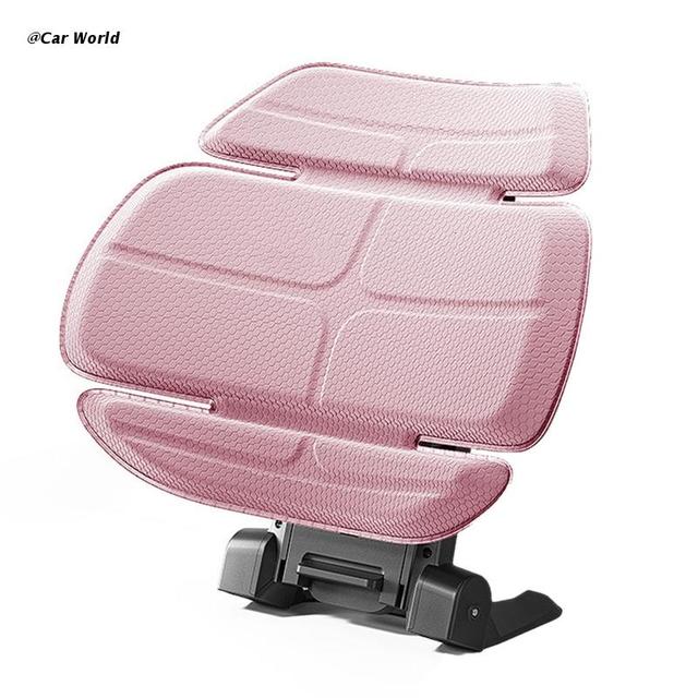 6XDB Auto Seat Back Office Support Memory Foam Lumbar Support Waist Support With Adjustable Straps