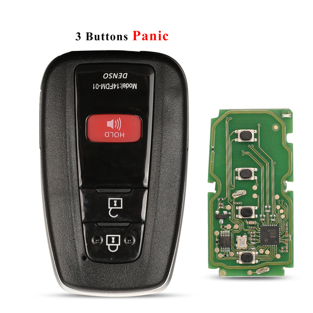 jingyuqin VVDI XM Smart Universal Remote Key Complete for Toyota 8A 4D for Key Tool Plus Max VVDI2 VVDI Mini Support Refurbish and Rewrite