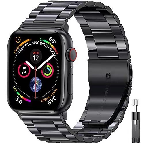 Metal Band for Apple Watch 7 45mm 41mm Band New Stainless Steel Bracelet Wristband for iWatch 6 5 4 3 2 SE 44mm 40mm 42mm Korea