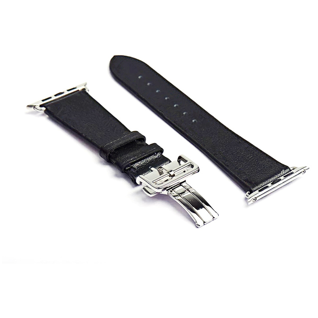 For Apple Watch Band Series 7 6 5 4 3 2 1 SE Genuine Leather Band Apple Watch 45mm 41mm 44mm 40mm 42mm 38mm Strap for iWatch