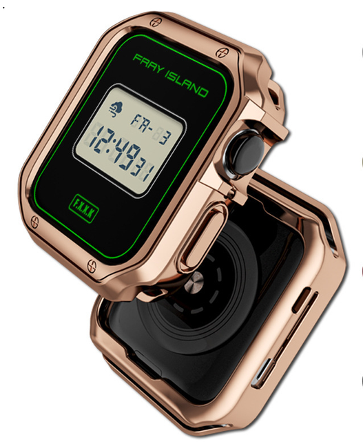 ووتش غطاء ل أبل ووتش غطاء حالة 7 6 SE 5 4 41 مللي متر 45 مللي متر لينة واضحة TPU واقي للشاشة ل iWatch 7 6 4 3 44 مللي متر 40 مللي متر