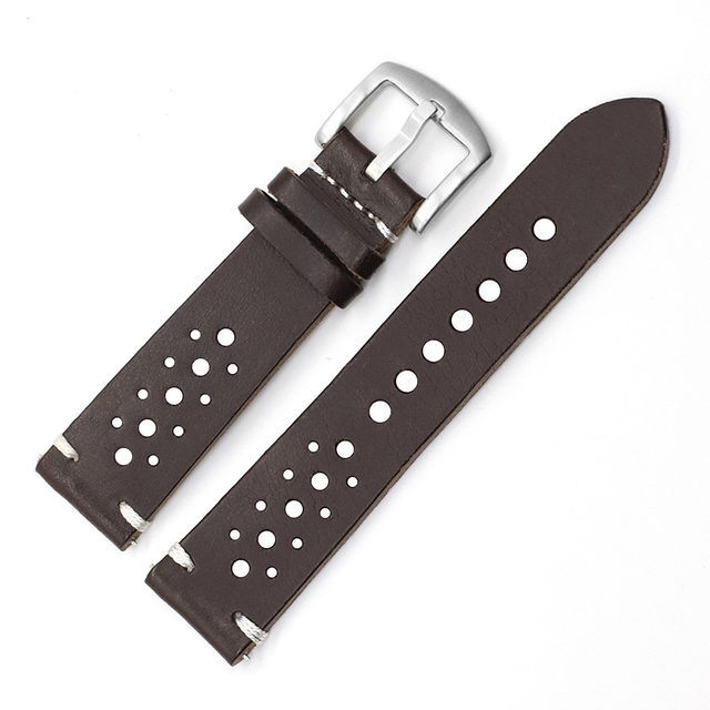 High quality genuine leather watch straps, 18mm, 20mm, 22mm, black, brown, brown, blue, coffee, replacement watch straps