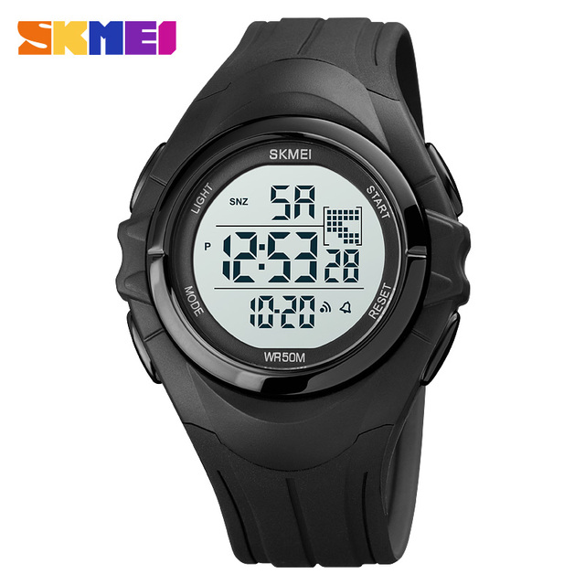 SKMEI Japan Digital Military Movement 5Bar Waterproof Men's Watch LED Light Stopwatch Wristwatch Relogio Masculino 1790