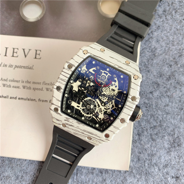 Full Function New Mens Watches RM Luxury Watch Men's Quartz Automatic Wrist Watches DZ Male Clock