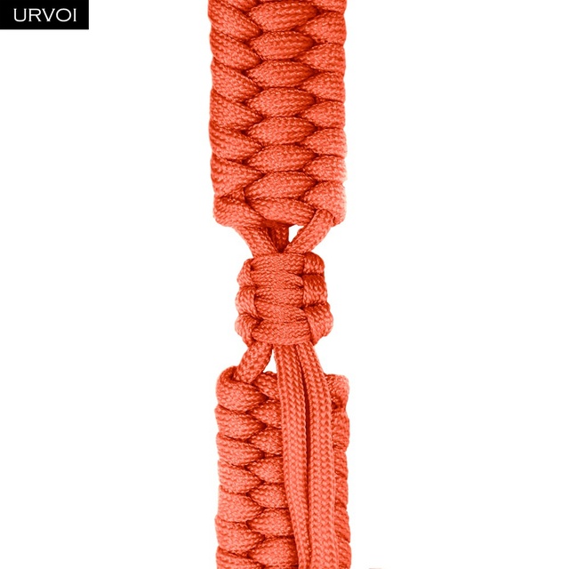 URVOI Parachute Lanyard Band for Apple Watch Series 7 6 SE 5 4 321 Stretch Buckle Rope Strap for iWatch outdoor Design 40 44mm