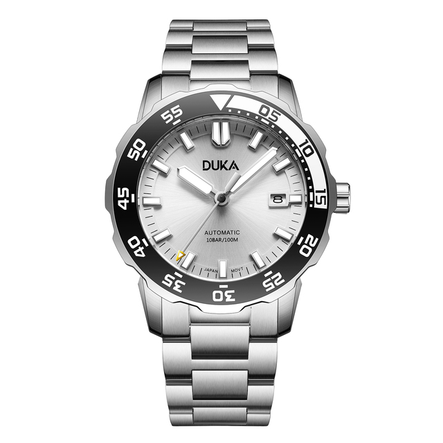 2021 New DOKA Wrist Watch Luxury Brand Automatic Watch for Men Mechanical Watch Men NH35 Ceramic Bezel 100M Steel Diver Watch