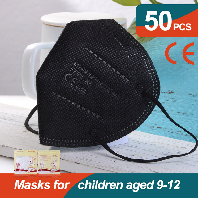 أقنعة Mascarillas FFP2 للأطفال FPP2 قناع KN95 للأطفال fpp2 قناع ffp2tool ada 9-12 صبي فتاة mascarilla infantil ffp2 قناع masque niños