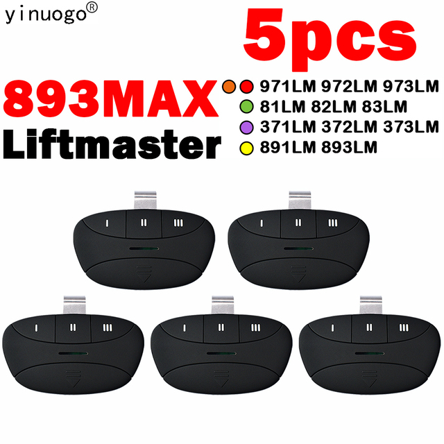 أحدث 893MAX Liftmaster باب مرآب بميزة التحكم عن بعد فتحت ل 371LM 372LM 373LM 971LM 937LM 81LM 83LM 891LM 893LM 953EV 953ESTD