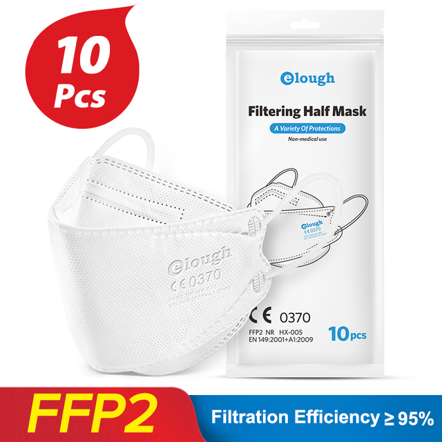 KN95 ffp2mascarillas approved sanitary 4 layer mascherine ffp2 protective respirator fpp2 reusable filter face fish masks