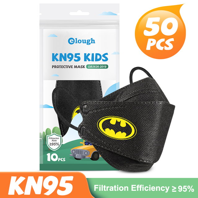 أقنعة أطفال ffp2 kn95 mascarillas fpp2 niños negra mascaras infantil descartaفيل ffp2 قناع أسود للأطفال kn95 معتمدة