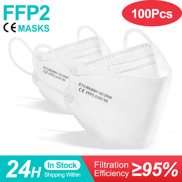 ffp2masque mascarilla fpp2 certified korean respirator industrial mask KN95 reusable ffpp2 fish mask