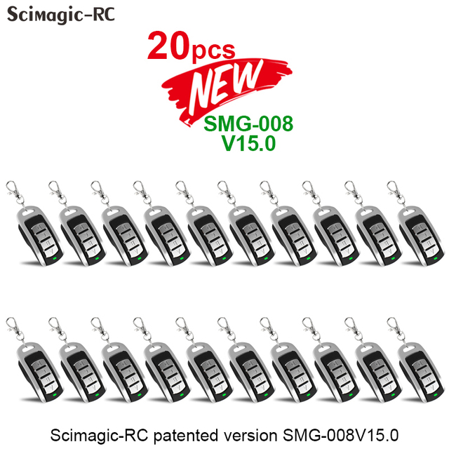 باب المرآب التحكم عن بعد 433.92mhz بوابة التحكم المتداول رمز 287-868MHz ناسخ ريموت كنترول استنساخ المرآب القيادة فتاحة أحدث إصدار SMG-008V15.0