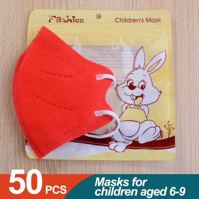 10/20/50 قطعة ffp2mask niños 6-9old قناع للأطفال kn95 mascarillas niños ce قابل للغسل الاطفال ffp2reutilizable fpp2 infantil أقنعة