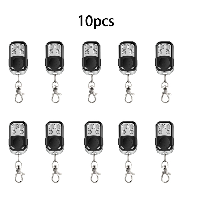 Compatible ECOSTAR RSC2 RSE2 433Mhz Remote Control Rolling Code With Keychain Battery For Garage Gate Door