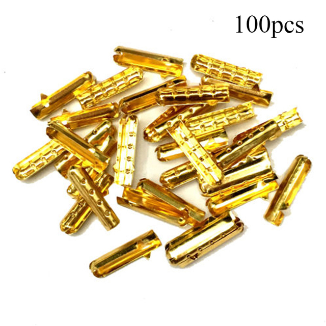 100pcs/set Shoelace Head aglet DIY Shoelaces Repair Tips Lace Shoe Lace Replacement End Shoes Rope Head Rope Cip Tail Clasp Bullet