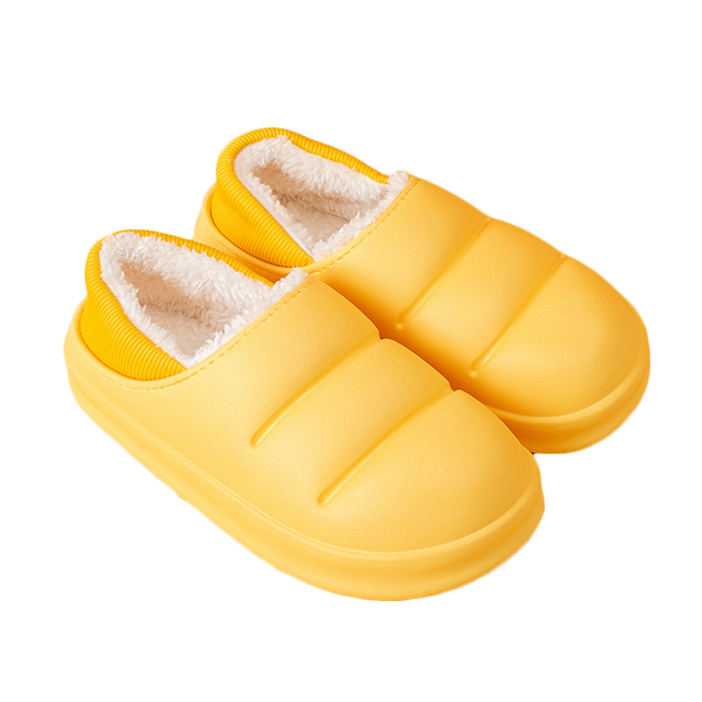 Men and women winter slippers fur slippers passionate and comfortable garden clogs mules slippers home cotton shoes couple indoor slippers